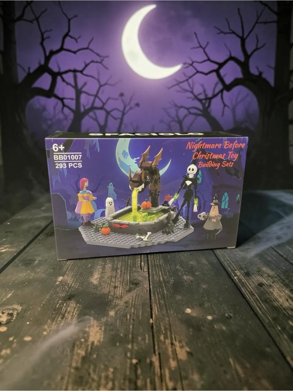 Nightmare Before Christmas Building Set - 293pcs, Ages 6+ - New in Box